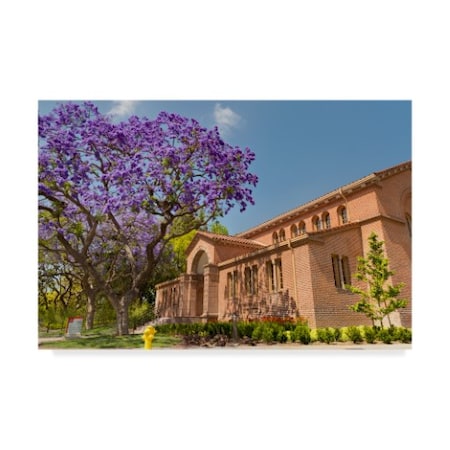 Chris Moyer 'Usc University Club' Canvas Art,16x24